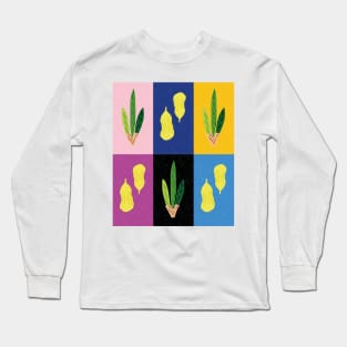 Lulav &amp; Etrog Ridley Road Pop Art Grid Long Sleeve T-Shirt